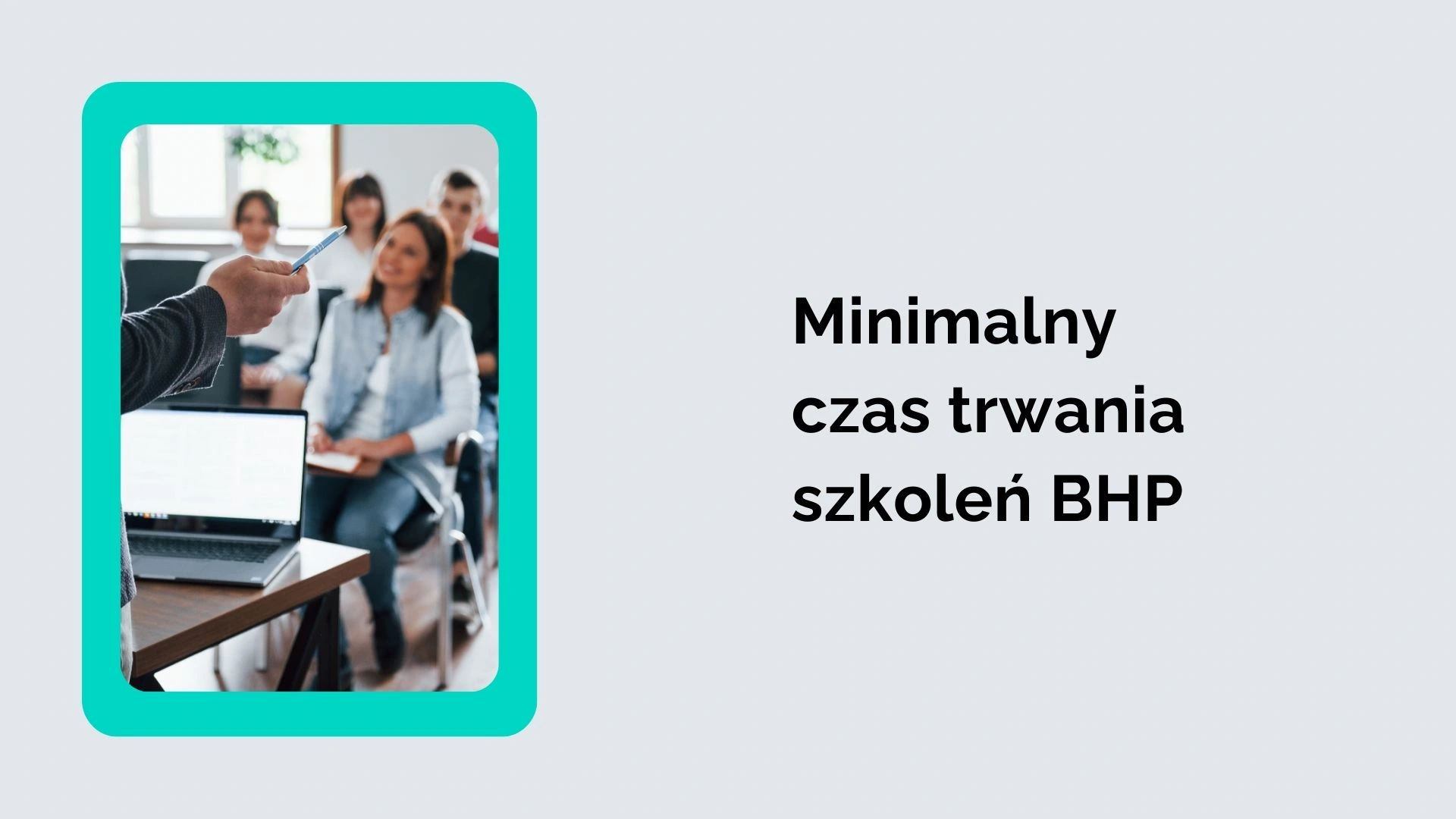 Minimalny czas trwania szkoleń BHP