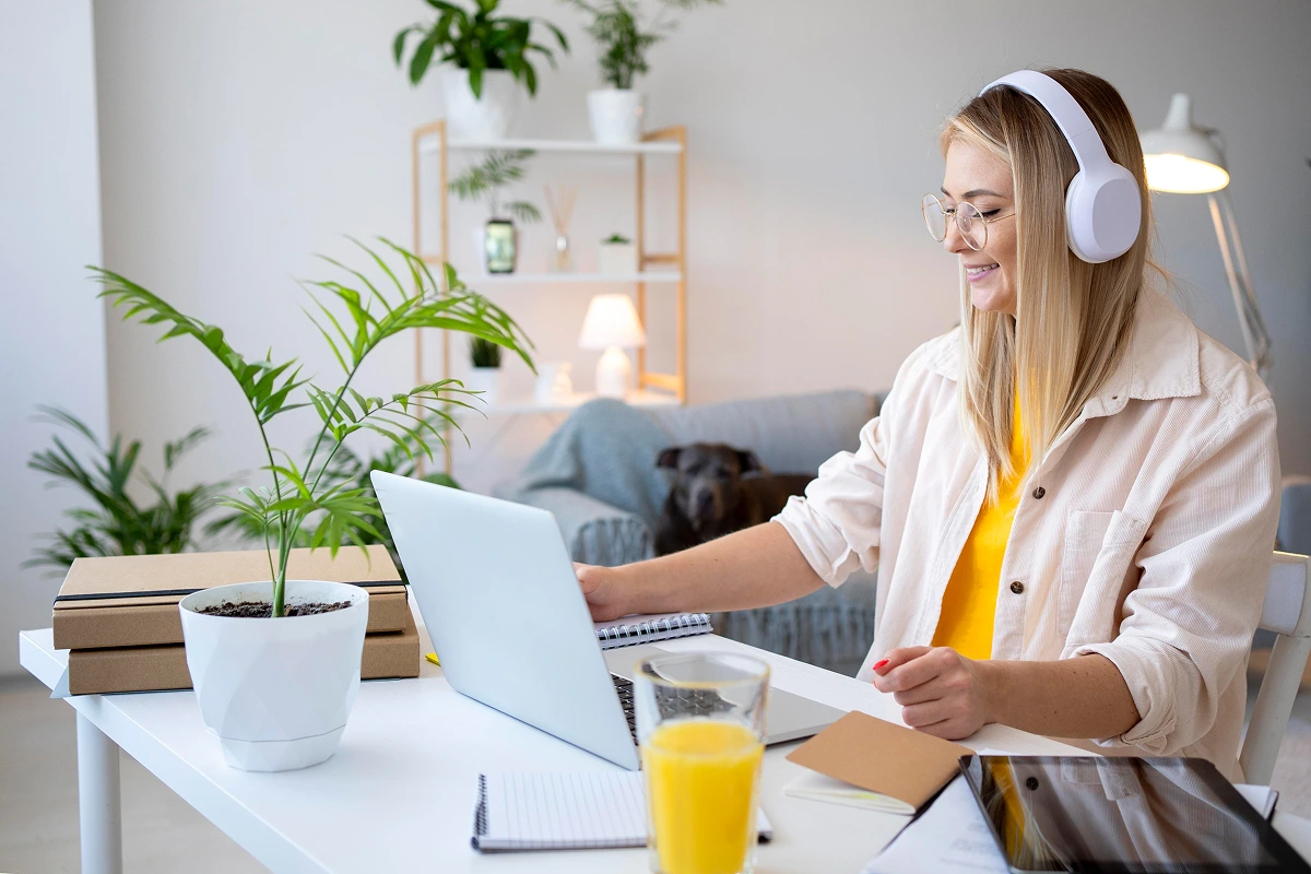 medium-shot-woman-working-with-headphones 1
